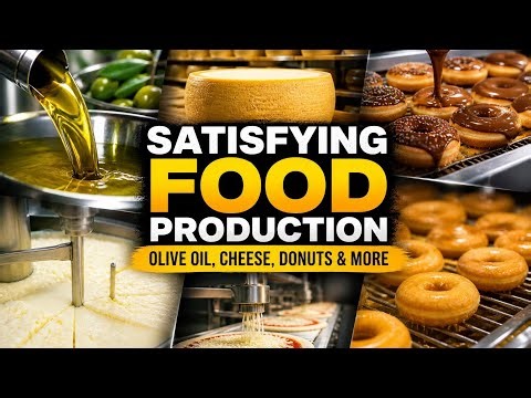 Satisfying Food Production Process 😍 | Factory Work