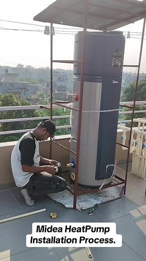 Midea Heat Pump Installation Process Explained