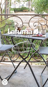 Discover internationally followed LAFUMA MOBILIER Made in France 2023 collection. This balcony collection will make your sunday morning worth the time to prepare a big breakfast! We find like always the comfort and lightness of the signature Lafuma Balcony II chairs available in all of their different colors but with the practicality of the assorted foldable table. Check out the new collection on Simexa.com! #outdoorliving #outdoorfurniture #outdoorfurnituredesign #outdoorstyling #luxuryfurnitur