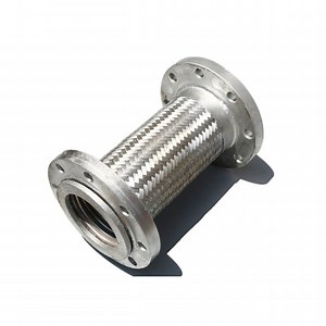 [Hot Item] SS304/316 Metal Wire Braided Stainless Steel Bellow Expansion Joint Flexible Corrugated Metal Hose with Loose Flange Welding Collar
