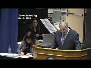 Walpole Spring Town Meeting 2025