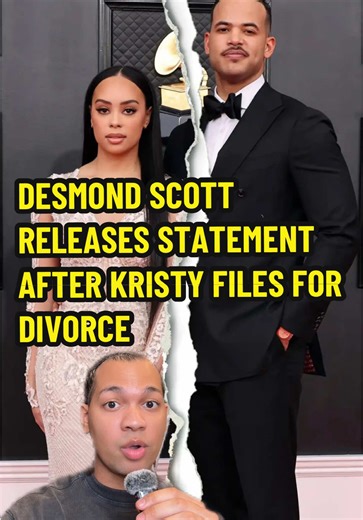 Desmond Scott Responds to Kristy's Divorce Announcement