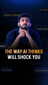 1.4K views | Just like how we think in ‘words,’ LLMs think in ‘tokens.’ Tokens are the fundamental units of language processing, and understanding tokens is crucial for anyone working with or trying to understand Large Language Models. Let us know which topic in AI you want us to expand on in the comments. #SCALER #ArtificialIntelligence #LLM | SCALER | Facebook