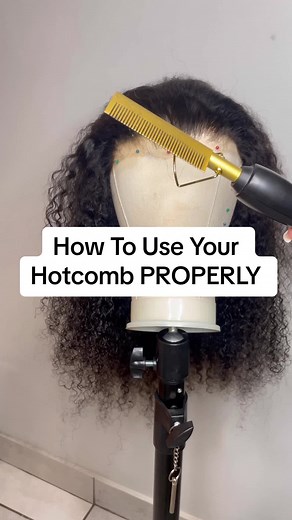 How To Use Your Hotcomb PROPERLY