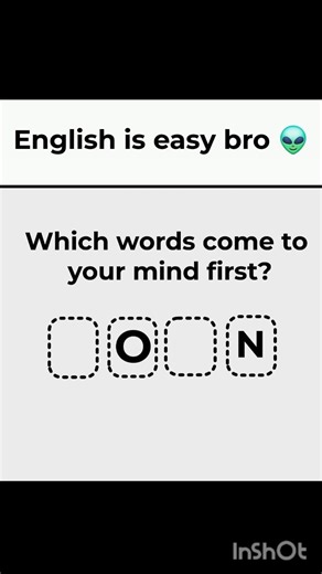 Can You Guess the Word? 🤯 Only Smart Minds Solve This English Puzzle! #Shorts