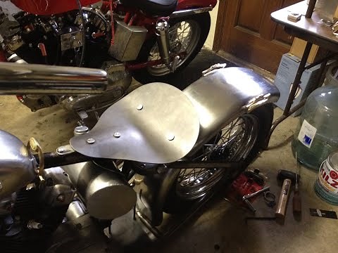HOW TO MAKE YOUR OWN COOL LEATHER CHOPPER MOTORCYCLE SEAT, WITH RIVETS, LACING, HANDTOOLING, DYEING.