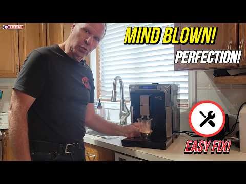 STOP THE EMPTY TANK! DeLonghi Eletta Water Tank Fix & Replacement