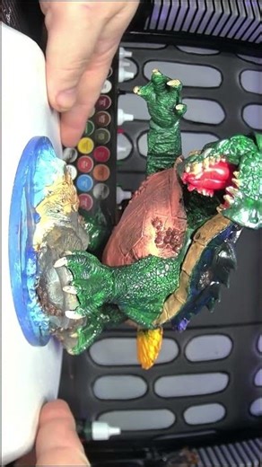 Steam forge Epic encounter dragon turtle #dnd #miniature #gaming #painting #dragon