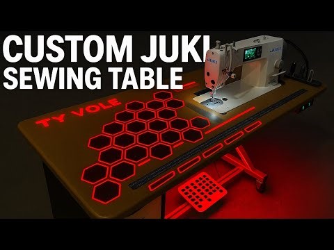 Custom Juki Sewing Table Build for Heavy-Duty Projects!