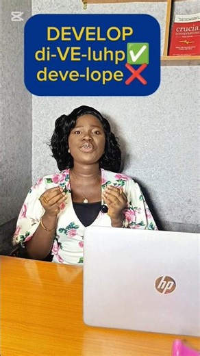 How to pronounce DEVELOP #englishshorts #pronunciation