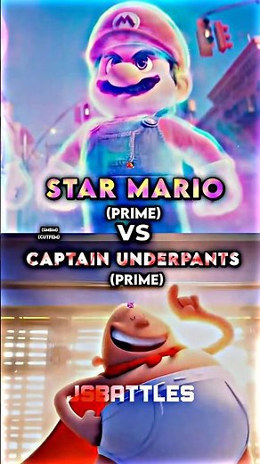 Mario vs Captain Underpants