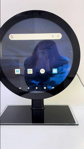 Round Display Creative Mounting Endless Possibilities#digitalsignage #digitaldisplay