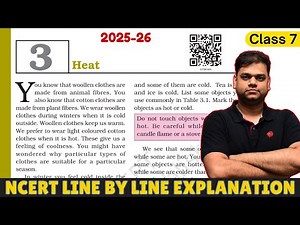 Heat - 7 Science Chapter 3 | 2025-26 Session | Full Chapter