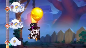Tune in to hear the secrets behind our Halloween Night Sky Prizes as Huel and Jeremy are sharing some of their inside information. And let us know, are you aiming for big wins or playing it safe when completing the event? | Angry Birds Dream Blast