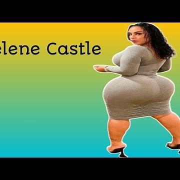 Selene Castle, modelo de tallas grandes y estrella de Instagram, así como personalidad.