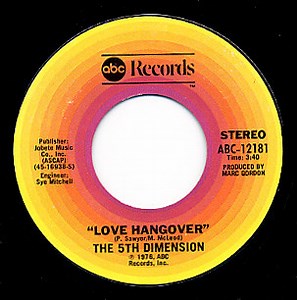The 5th Dimension - Love Hangover