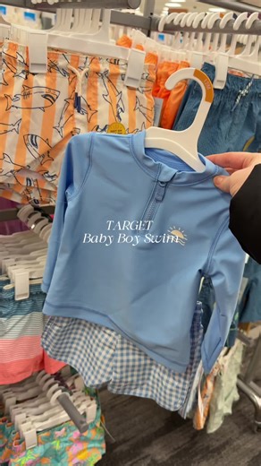 RUN to @target for your cute @Carter’s spring break swim suits!! #boymom #boyootd #boyswim #momtok #firsttimemom
