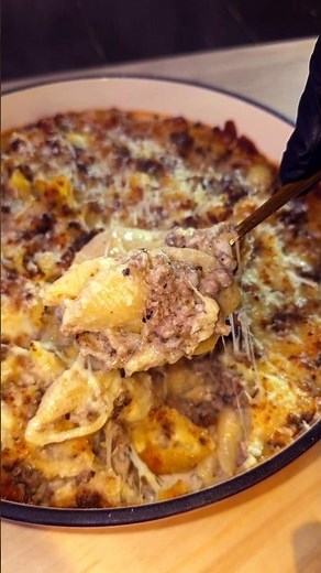 🧀 Le gratin de pâtes : recette onctueuse que tu dois goûté #22 #foodshorts