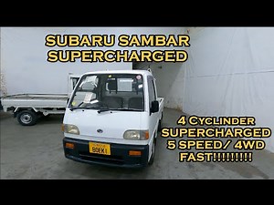 Supercharged Subaru Sambar Test Drive & Overview
