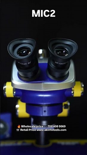 Mechanic Mic2 / Mic3 Binocular / Trinocular Stereo Microscope with B-11 Big Base