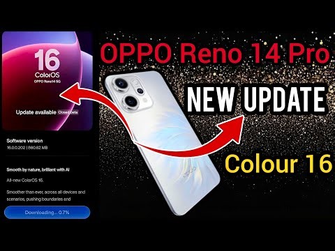 OPPO Reno 14 Gets ColorOS 16 Beta Update | New Features | OPPO Reno 14 UI Changes Performance Boost