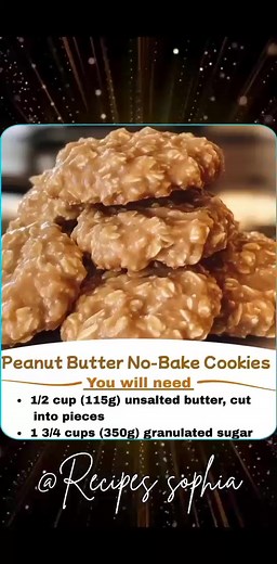 187K views · 961 reactions | � Peanut Butter No-Bake Cookies These...