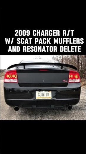 Scat Pack exhaust on 6th gen Charger!! #dodge #charger #scatpack