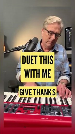 🎵 Give thanks with a grateful heart 🎵