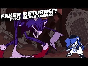 FNF | FAKER RETURNS!? - Pitch Black (Demo) | Mods/Hard/Gameplay |