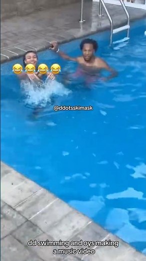 Dd Osama Swimming and Oy’s Behind the Scenes “Stop Running Woo Lotti music video