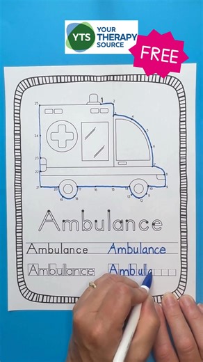 🚗✏️ Free Transportation Dot to Dot Fun! Grab this no-prep printable that includes 3 fun visual motor challenges PLUS handwriting practice! 🚦🚌 It's perfect for boosting fine motor skills in the classroom or at home. 📥 Download your FREE copy at the bottom of the blog post and get ready to connect the dots! 🖐️🧠✍️ | Your Therapy Source