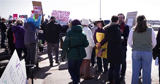 'Hands Off' rally in Great Falls