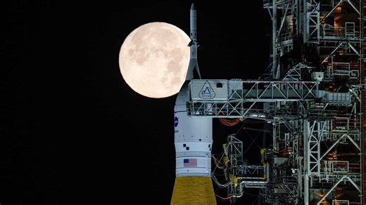 NASA targets a March launch of the moon rocket after test run reveals fuel leaks