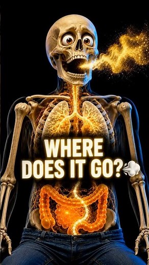 What Happens Inside Your Body When You Hold A Fart? #humanbody #science