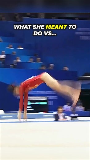 19K views · 192 reactions | She pulled off this crazy save at the Olympics gymnastics save sports olympics tumbling | Sports Fotage | Facebook