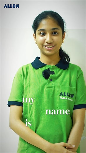 Meet the Math Prodigy of ALLEN Chandigarh! 🌟🔢 From Firozpur to the world stage, Sunakshi Bansal is making us proud! Currently a 10th-grade student at Bhavan Vidyalaya, Chandigarh, Sunakshi’s dedication has led her to incredible heights. Her Achievements: 🏆 Cleared the Regional Mathematical Olympiad (RMO) 2025. 🌏 Selected for the Indian National Mathematical Olympiad (INMO) 2026. 🎯 Dreaming of Computer Science (CSC) at IIT Delhi. With the guidance of Allen and the unwavering support of her f