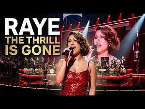 RAYE Performs The Thrill Is Gone at The O2 | Full Orchestra Performance