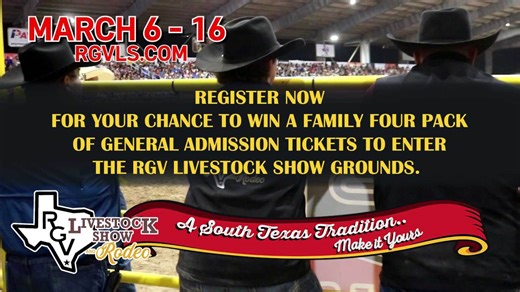 2025 RGV Livestock Show Ticket Contest