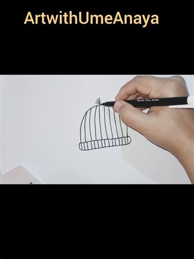 Cold weather, cozy drawing ##shorts #viralshorts #art