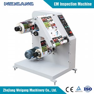 [Hot Item] Auto Label Sticker Inspection and Rewinding Machine