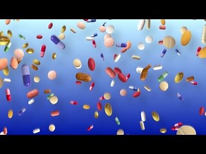 Free HD Background - Pills, Vitamins, Prescription Drugs, Health Video Background