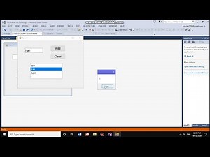 Basic VB.NET How to use a Listbox in VB.NET