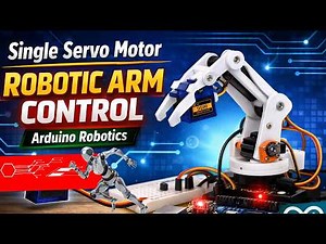 Servo Motor Robotic Arm Movement | Arduino Robotics Project