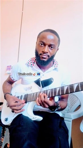 Simple Congolese Seben solo guitar #guitar #music #lesson #sebenelife #guitarsolo