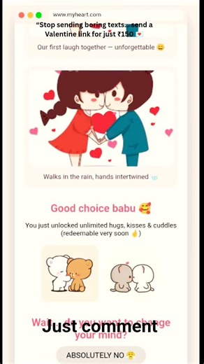 Valentine’s Day is coming 💖 🚀#ValentinesDay #LoveWebsite #ValentineProposal #ViralWebsite