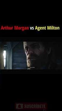 Arthur Morgan vs Agent Milton – Face to Face Showdown | RDR2 Cinematic Moment
