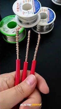 Stop! Learn the right way to wire.⚡ #electroshorts #electrician #diy