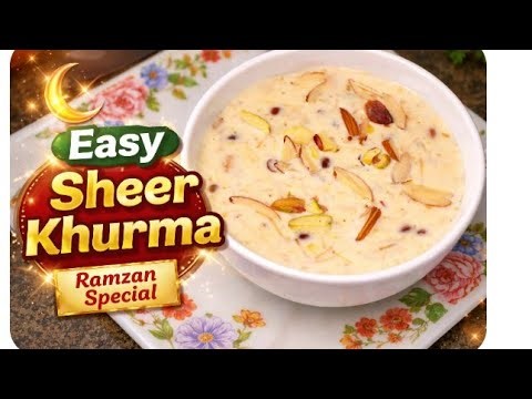 Easy Sheer khurma recipe😍😋||Beginners friendly