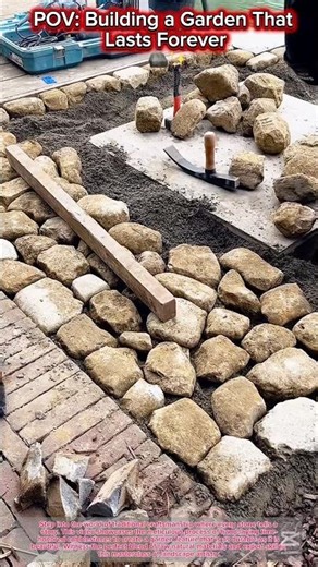 POV: Building a Garden That Lasts Forever 🪨✨