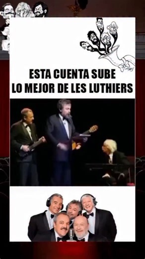 Les Luthiers - Cuenta Fan | "El humor bien hecho no pasa de moda." Les Luthiers no solo fueron un grupo musical: fueron un fenómeno cultural. Con instrumentos... | Instagram